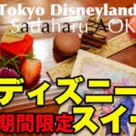 最新のディズニーランドで絶品スイーツ！Sadaharu AOKI Paris コラボスイーツを全て食べるまで帰れま10 / A waking tour in Tokyo Disneyland.