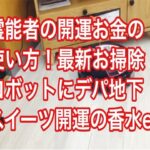 霊能者の開運お金の使い方！最新お掃除ロボットに新宿スイーツ、北海道物産展の焼肉、手越祐也君の香り、ランバンの香水！＃タロット占い#占い＃お掃除ロボット＃ロボロック＃家電＃デパ地下スイーツ＃香水＃化粧品