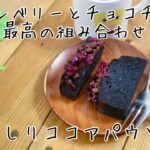 【お取り寄せスイーツ】北海道産スイーツをご紹介！ずっしりクランベリーチョコチップココアパウンドケーキ　酸味とチョコの組み合わせがたまらない　店主が解説