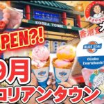 【大阪/鶴橋】9月オープン最新版‼️鶴橋コリアンタウンの新店舗‼️/流行のお弁当ケーキ値段は⁈！/トゥンカロン/香港飯店/韓流百貨店/鶴橋食べ歩き店/韓国スイーツ/ブルーシール