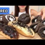 【咀嚼音/ASMR】OREOスイーツを食べる【Eating sounds】