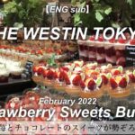 【ホテルビュッフェ】ウェスティン東京でいちご🍓いちご🍓いちごスイーツビュッフェ／ケーキ食べ放題／2022年2月／Tokyo Hotel Food