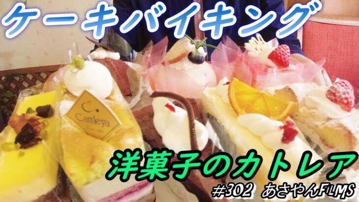 ケーキバイキングのお誘いがきた!!!🤩【洋菓子のカトレア】新十条店