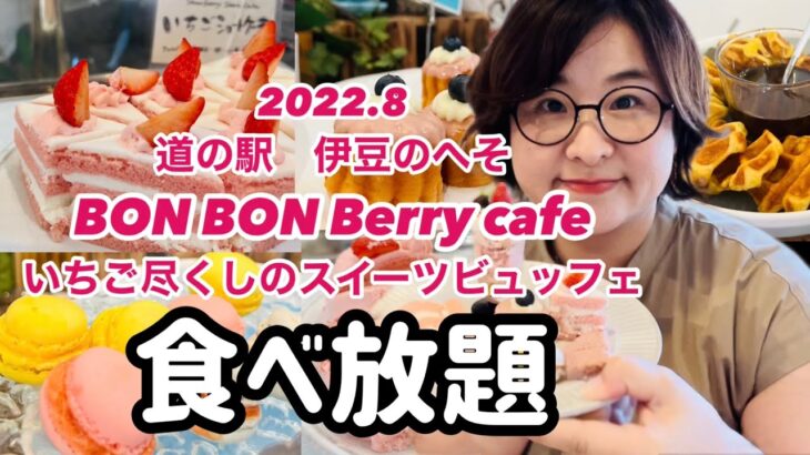 【食べ放題】道の駅でスイーツビュッフェが楽しめる時代です🍰😋🍓#道の駅グルメ#伊豆のへそ