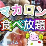 【食べ放題】これ全て食べ放題!!マカロン・生ハム・カニ・搾りたてモンブラン【スイーツバイキング】