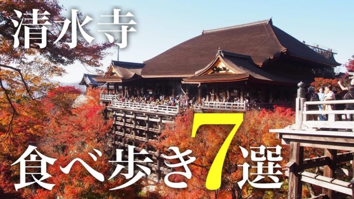 最新【京都|清水寺】食べ歩きグルメおすすめ7選！