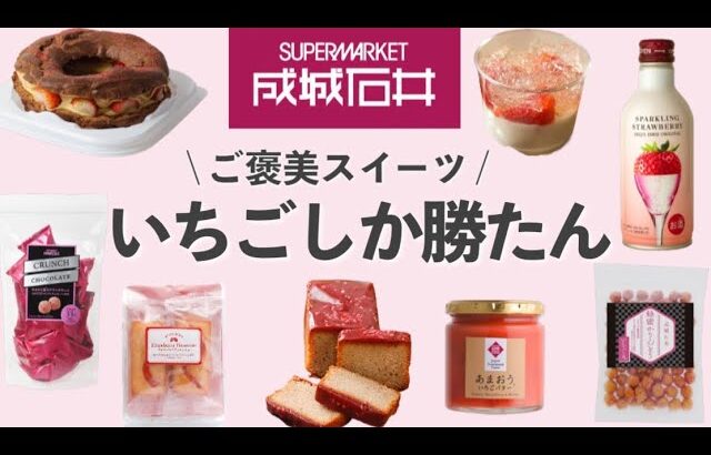 【成城石井】苺スイーツたくさん🍓新商品も美味‼︎いちごフェア13品