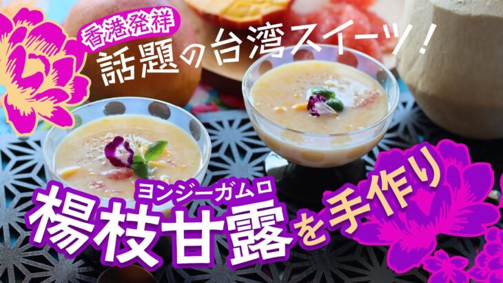 香港発台湾スイーツ【楊枝甘露（ヨンジーガムロ）】を手作りできるキットをお取り寄せ♪