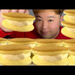 ASMR シャトレーゼ期間限定✨ フランス産🇫🇷クリームチーズパンケーキ🥞スイーツテロ【咀嚼音/Mukbang/Eating Sounds】