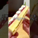 見た目美味しそうだけど…⁉️【ローソン新作スイーツ】 ご褒美スティックケーキホイップクリーム&いちご #ローソン #コンビニスイーツ #コンビニ新商品 #ローソンスイーツ #ケーキ #いちご