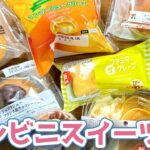 【コンビニスイーツ】100円マンゴーシュー!?最新スイーツ9商品レビュー!!ファミマ・ミニストップ・セブン・ローソン🍰