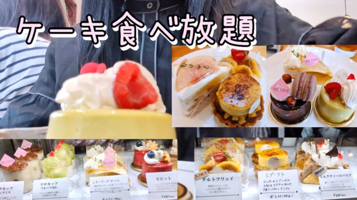 ケーキ屋さんの大人気ケーキ食べ放題に行ってきたら元が取れすぎました🍰✨