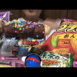 【睡眠用BGM疲労回復】女子大生によるコンビニ最新スイーツ・お菓子のASMR