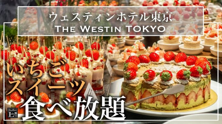 【高級スイーツ食べ放題】ウェスティン東京のいちごビュッフェが天国！|東京ビュッフェラボ