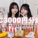 【大食い】ケンタッキー3000円分🍗余裕すぎてコンビニスイーツまで買ってきた🍨期間限定のチーズが美味し過ぎて溺れたすぎ？！🧀